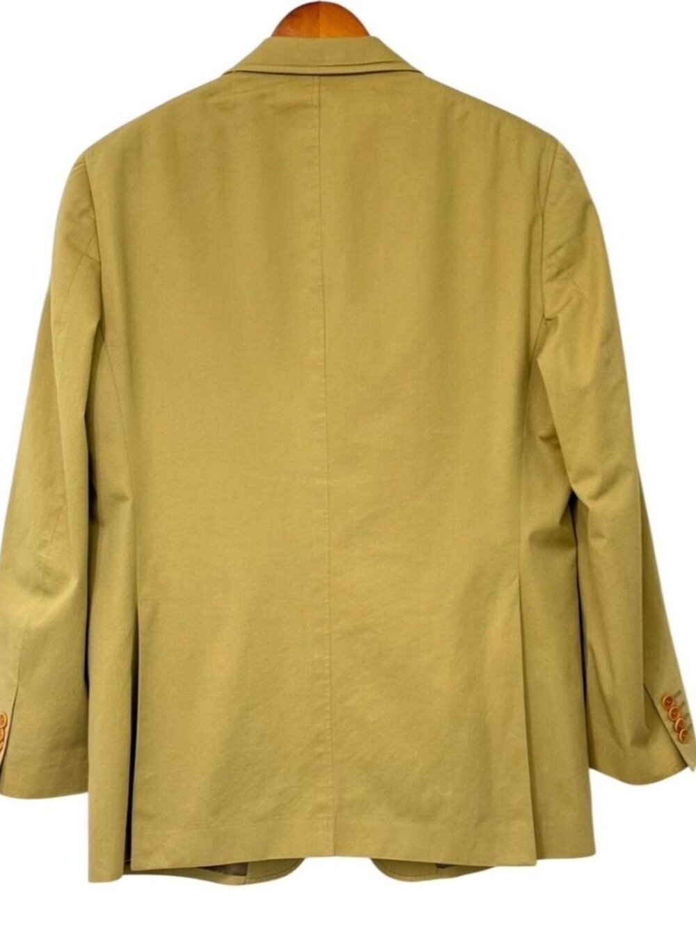 Etro Men's 100% Cotton Blazer Sport Coat Tan 3-Button Upscale Casual IT 54/US 44 - Picture 6 of 16